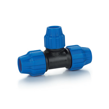 PP Compression Fitting-HDPE Compression fitting-Hdpe Fitting-Pipe Fitting-ReducingTee