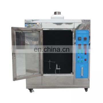 Laboratory Flame Retardant Tester Needle Flame Tester With Stainless Steel Mirror