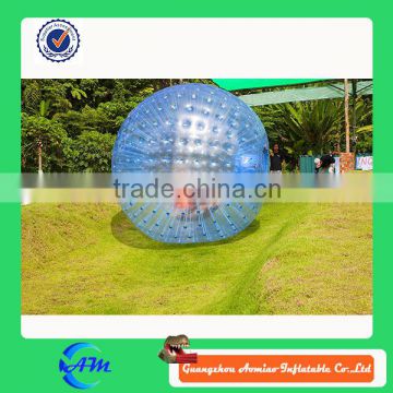 Guangzhou aomiao colorful body zorb ,inflatable zorb ball , zorb ball rental