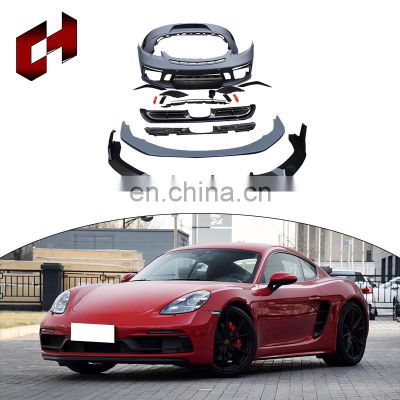 CH Hot Selling Assembly Front Grille Wheel Eyebrow Led Tail Lights Whole Bodykit For Porsche 718 2016-2018 to GTS