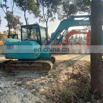Kobelco digger sk60 sk55 sk60-8 used crawler excavator with low working hours for sale