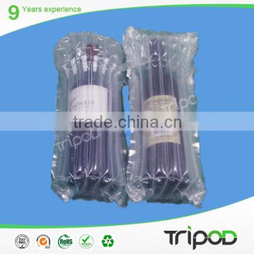 Tripod Shock-resistant air bags for wine bottles