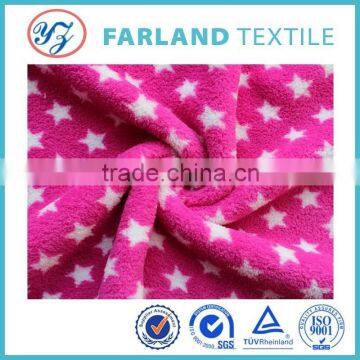 print Coral fleece , fabric china wholesale in naples