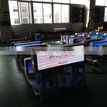 led advertising P2.5 mm full color wholesale Trade Assurance car roof light box with high quality