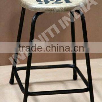 Industrial furniture, Vintage industrial stool