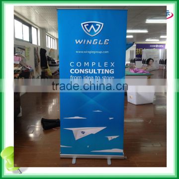 HIgh quality Aluminum Roll up Banner,Roll up stand, scrolling banner stand for Advertisement