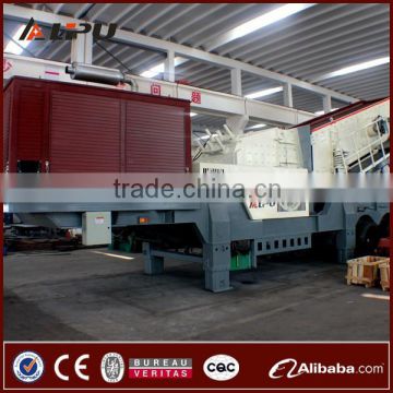 Diesel Engine Stone Mobile Crusher Plant from Manufacturrer in China