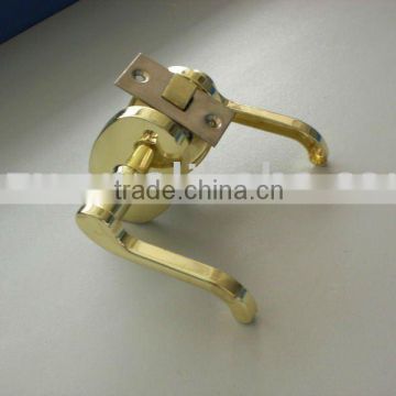 high polished gold plated 257 door security latch