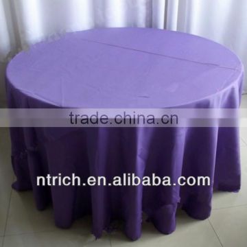 Anti-wrinkle polyester visa table cloth for banquet                        
                                                Quality Choice