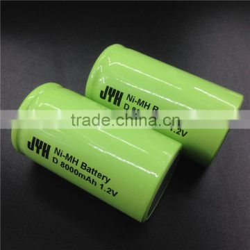 Ni-MH 300mah to 8000mAh 1.2V Rechargeable battery cell
