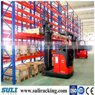 Heavy duty warehouse pallet racking