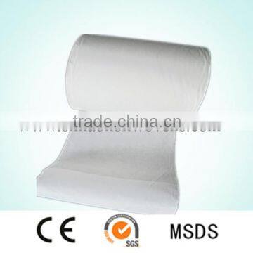 White Plain Spunlace Non Woven Fabric