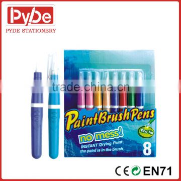 Water color pen with brush tip brush color maker pen for children art