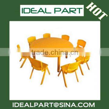 Colourful Preschool plastic round table