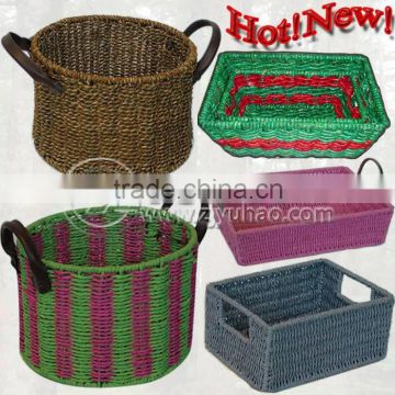 LOVELY CRAFT PAPER BASKET IN CHEAP PRICE