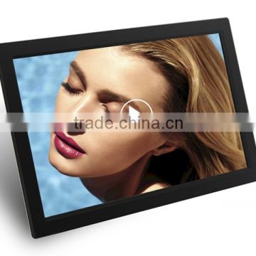 22 inch Motion Sensor open digital frame Digital Advertising Display, Black