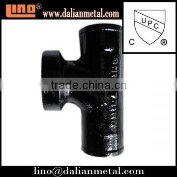 ASTM A888 Cast Iron Pipe Fitting Of Tapped San Tee