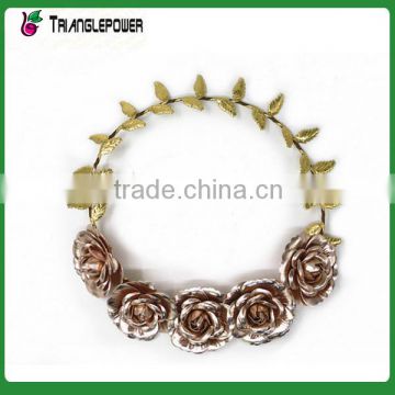 2017 hot rose gold garland headband flower crown