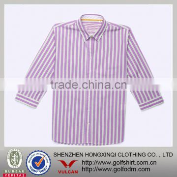 2013 Newest 100% Cotton Casual Striped Ladies Shirt Meduim Sleeve