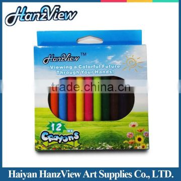 Economic 12-color wax crayons