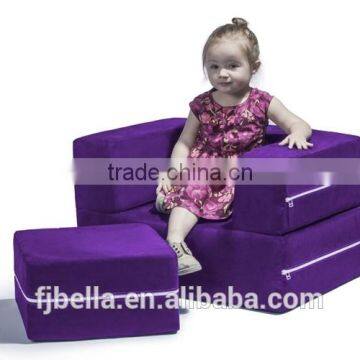 3 in 1 with Ottoman & Mattress & Table Convertible Kids Flip Chair