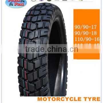 Tubeless motorcycle tyre 90/90-18, 90/90-17, 110/90-16, 110/90-17 TL