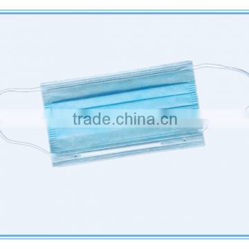 Disposable Nonwoven 3ply Surgical Face Mask for Medical / Hospital
