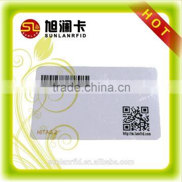 ISO standard credit card size CR80 rfid smart card with Chip