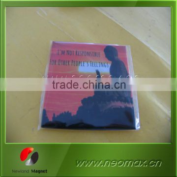 Customized PVC soft 3D Fridge Magnet for souvenir