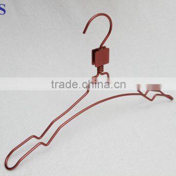 Fine quality aluminum coat Hanger with logo plate