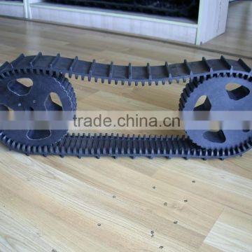 robot rubber tracks/belts 76x13