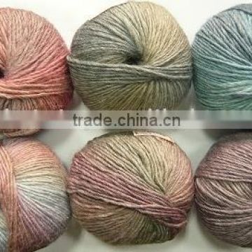 wool soya roving yarn