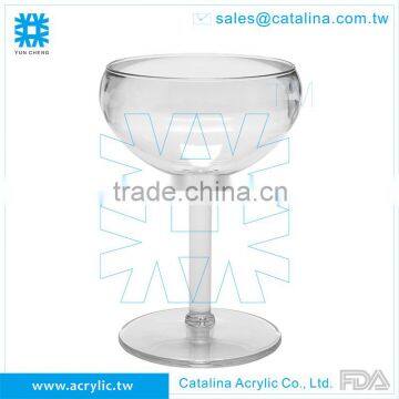 Tritan Acrylic AS 360ml Transparent Margarita Glass