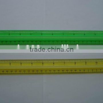 factory price high quality 12 inch 30cm plastic ruler for promotion