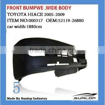 Toyota Hiace body part #000317 / #000317-1 Front Bumper Wide/Narrow body
