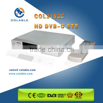 COL2193C Digital Cable TV HD USB DVB-C TV Box, Set Top Box
