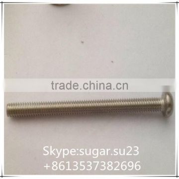 China fasteners stainless steel flat head scerw
