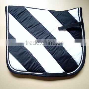 ENGLISH SADDLE PADS WITH FASHION COLOR HORSE RIDING ENGLISH SADDLE PADS WITH 400G FILL CONTRAST COLOR ENGLISH SADDLE PADS