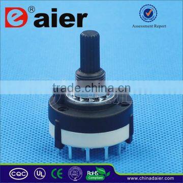 2 ~ 12 position Rotary Switch with PCB terminals