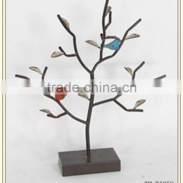 New design metal wire tree jewelry display