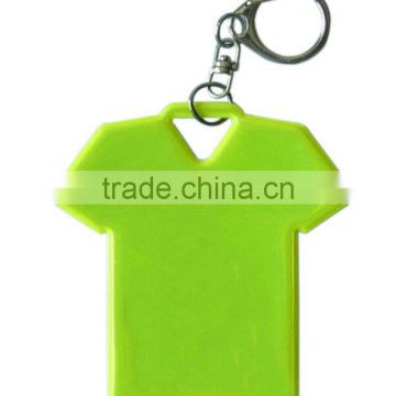 Custom Promotional PVC Reflective Keychain EN13356