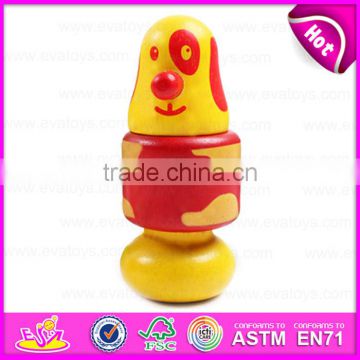2015 Alterable Mini wooden screw toy,Wooden changable screw assemble toy,Top Quality Wooden Screw Toy with Promotions W03C009