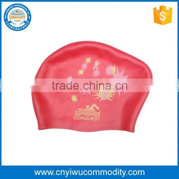 Durable Stylish Sporty Silicone Flexible Swimming Swim Cap Bathing Hat Swimwear