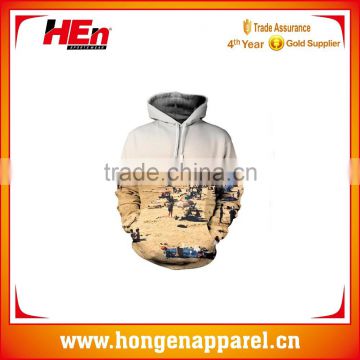 Hongen apparel Custom sublimation cheap hoodies man