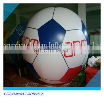 large pvc inflatable helium soccer ball