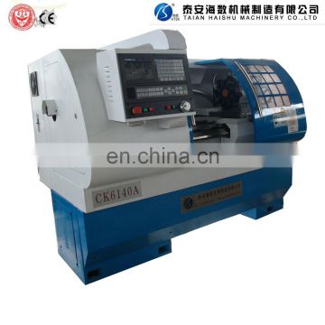 cnc lathe horizontal machine CK6140 electric turret cnc lathe