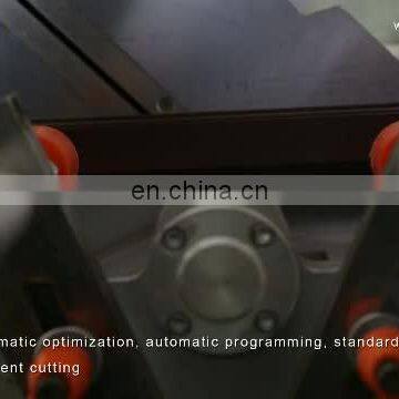 Hot sale spare parts provide 3 axis cnc aluminum window profile saw cutting machine