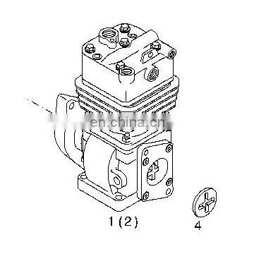 DEUTZ BF4M1013/BF6M1013 Air compressor 01180656