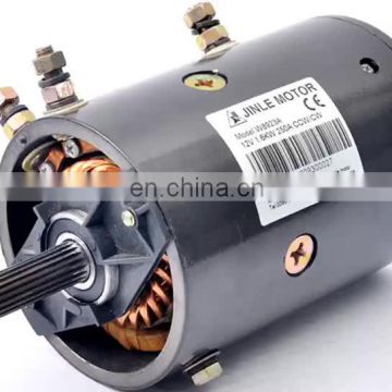 Electric 12V dc winch motor 1.5KW for bicycle