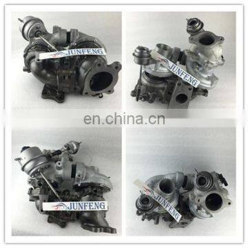 Twin Turbo charger FOR Mazda CX5 6 2.2 BiTDI Bi turbo ENGINE parts SH01-13700 810356-0001 810357-0002 turbocharger